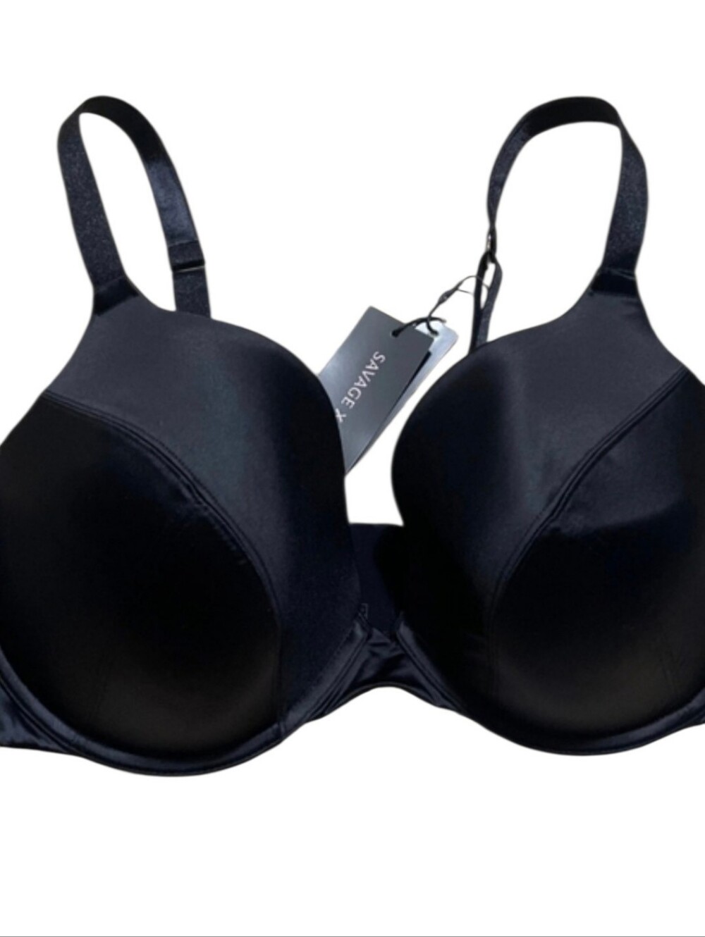 NWT Savage Fenty Size 42 DD Black Bra Underwire